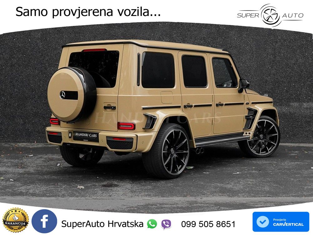Mercedes AMG G 63 Long V8 (585 KS) 4MATIC 9G-TRONIC AMG SPEEDSHIFT PLUS Brabus LED+GR SJED+ACC