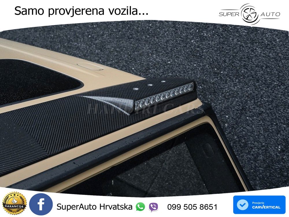 Mercedes AMG G 63 Long V8 (585 KS) 4MATIC 9G-TRONIC AMG SPEEDSHIFT PLUS Brabus LED+GR SJED+ACC