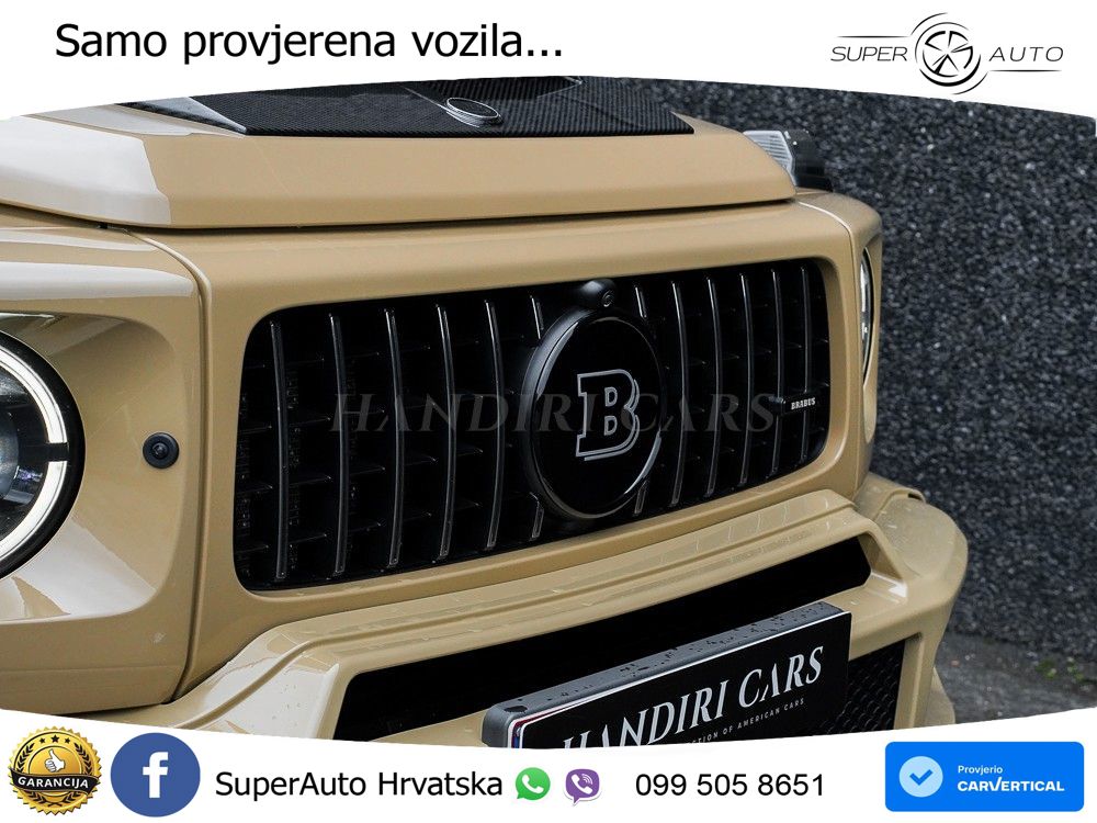 Mercedes AMG G 63 Long V8 (585 KS) 4MATIC 9G-TRONIC AMG SPEEDSHIFT PLUS Brabus LED+GR SJED+ACC