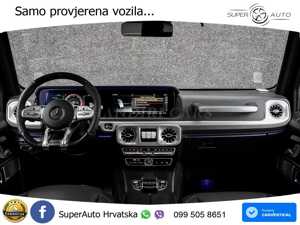 Mercedes AMG G 63 Long V8 (585 KS) 4MATIC 9G-TRONIC AMG SPEEDSHIFT PLUS Brabus LED+GR SJED+ACC