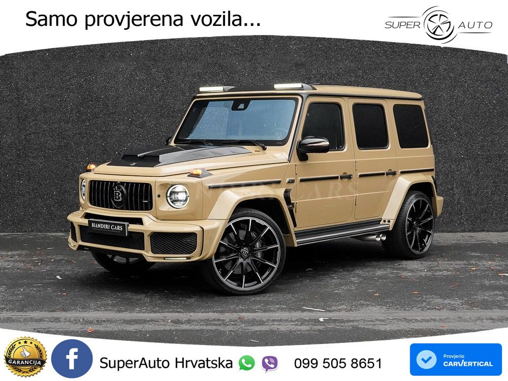 Mercedes AMG G 63 Long V8 (585 KS) 4MATIC 9G-TRONIC AMG SPEEDSHIFT PLUS Brabus LED+GR SJED+ACC