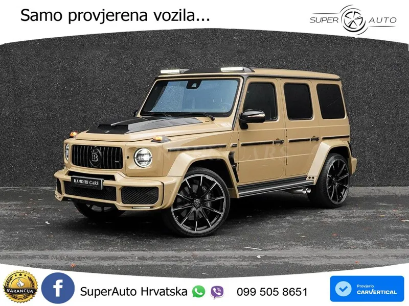 Mercedes AMG G 63 Long V8 (585 KS) 4MATIC 9G-TRONIC AMG SPEEDSHIFT PLUS Brabus LED+GR SJED+ACC