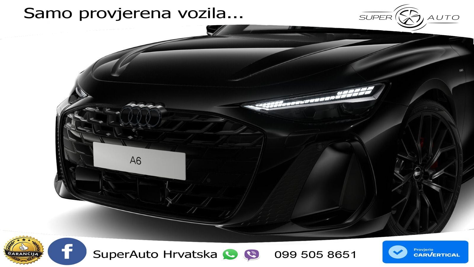 Audi A6 3.0 TFSI V6 (367 KS) quattro S tronic S line LED+GR SJED+ACC