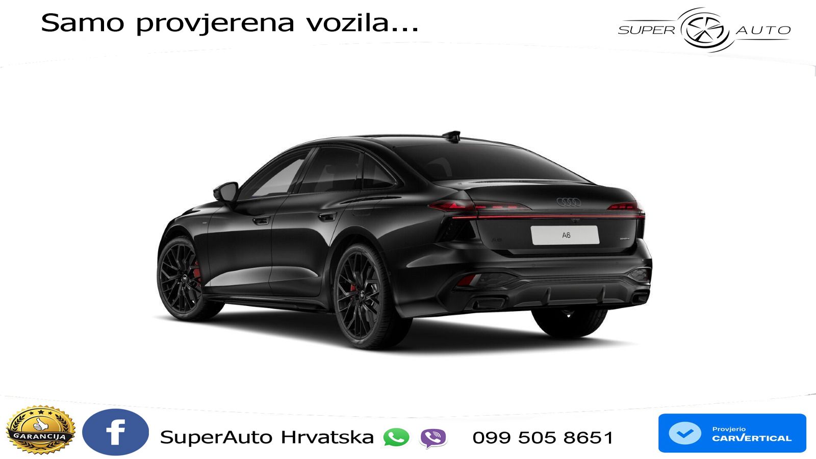 Audi A6 3.0 TFSI V6 (367 KS) quattro S tronic S line LED+GR SJED+ACC