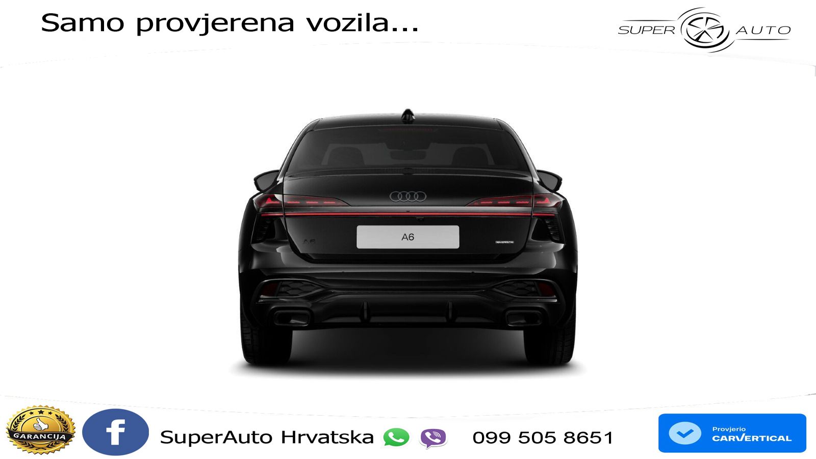 Audi A6 3.0 TFSI V6 (367 KS) quattro S tronic S line LED+GR SJED+ACC