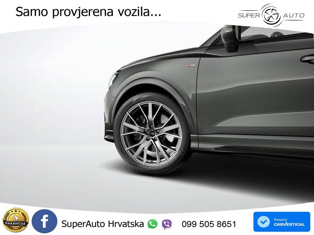 Audi Q3 40 TDI (193 KS) quattro S tronic S line MATRIX+GR SJED+KAM