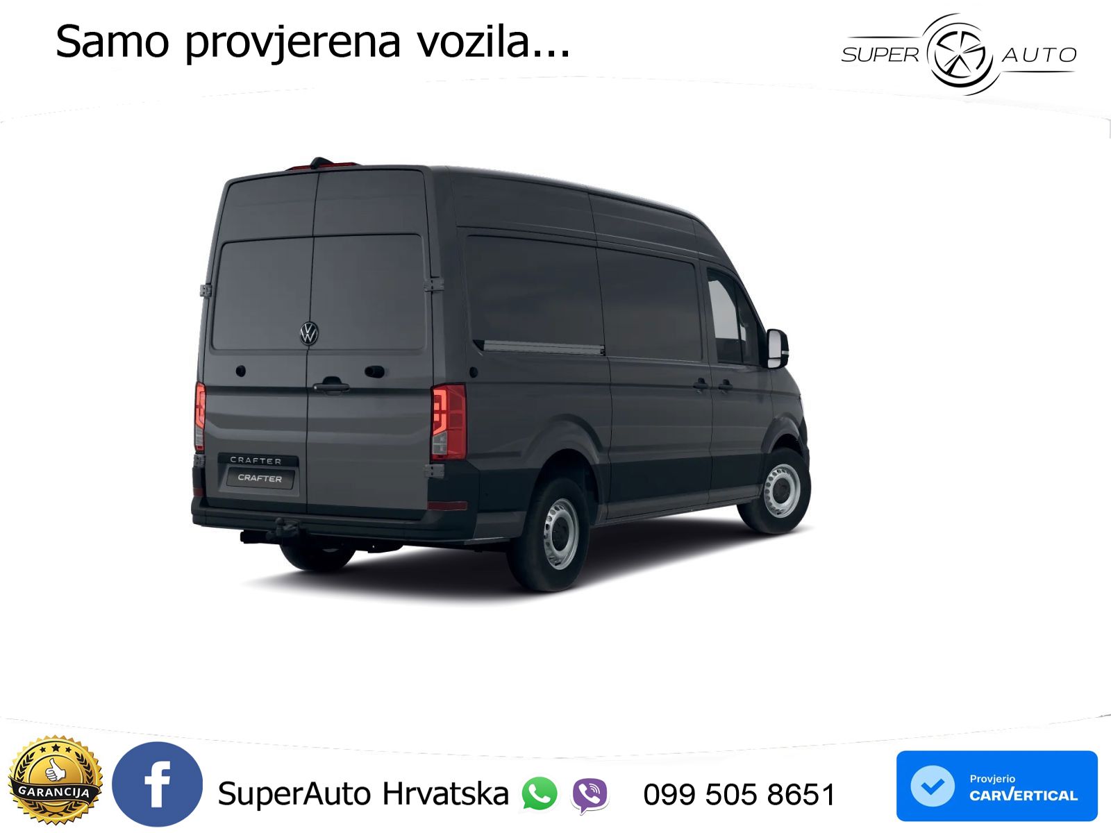 Volkswagen Crafter Kasten 35 MR HD 2.0TDI AHK KLIMA KAM 5JG 140 KS