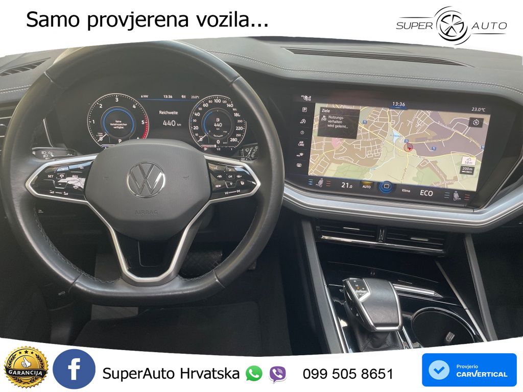 Volkswagen Touareg 3.0 V6 TDI (286 KS) 4MOTION Tiptronic R-Line ZRAČNI+ACC+GR SJED+KAM+PANO