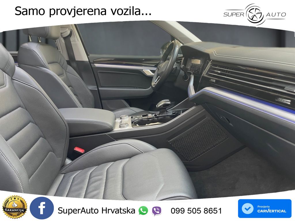 Volkswagen Touareg 3.0 V6 TDI (286 KS) 4MOTION Tiptronic R-Line ZRAČNI+ACC+GR SJED+KAM+PANO