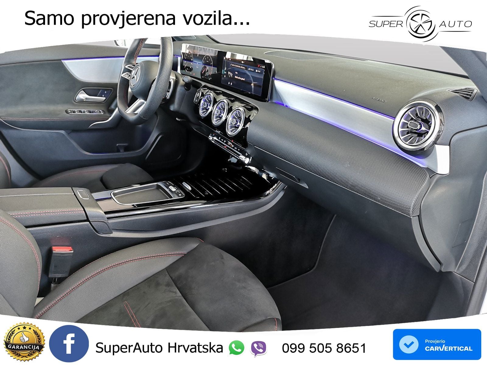 Mercedes-Benz A 180 7G-DCT AMG LED+GR SJED+ACC