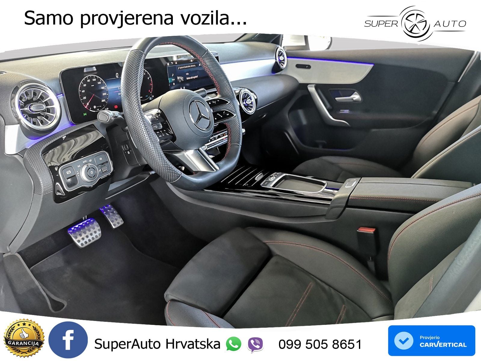 Mercedes-Benz A 180 7G-DCT AMG LED+GR SJED+ACC