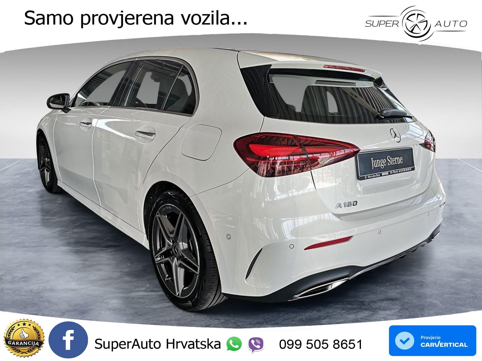 Mercedes-Benz A 180 7G-DCT AMG LED+GR SJED+ACC
