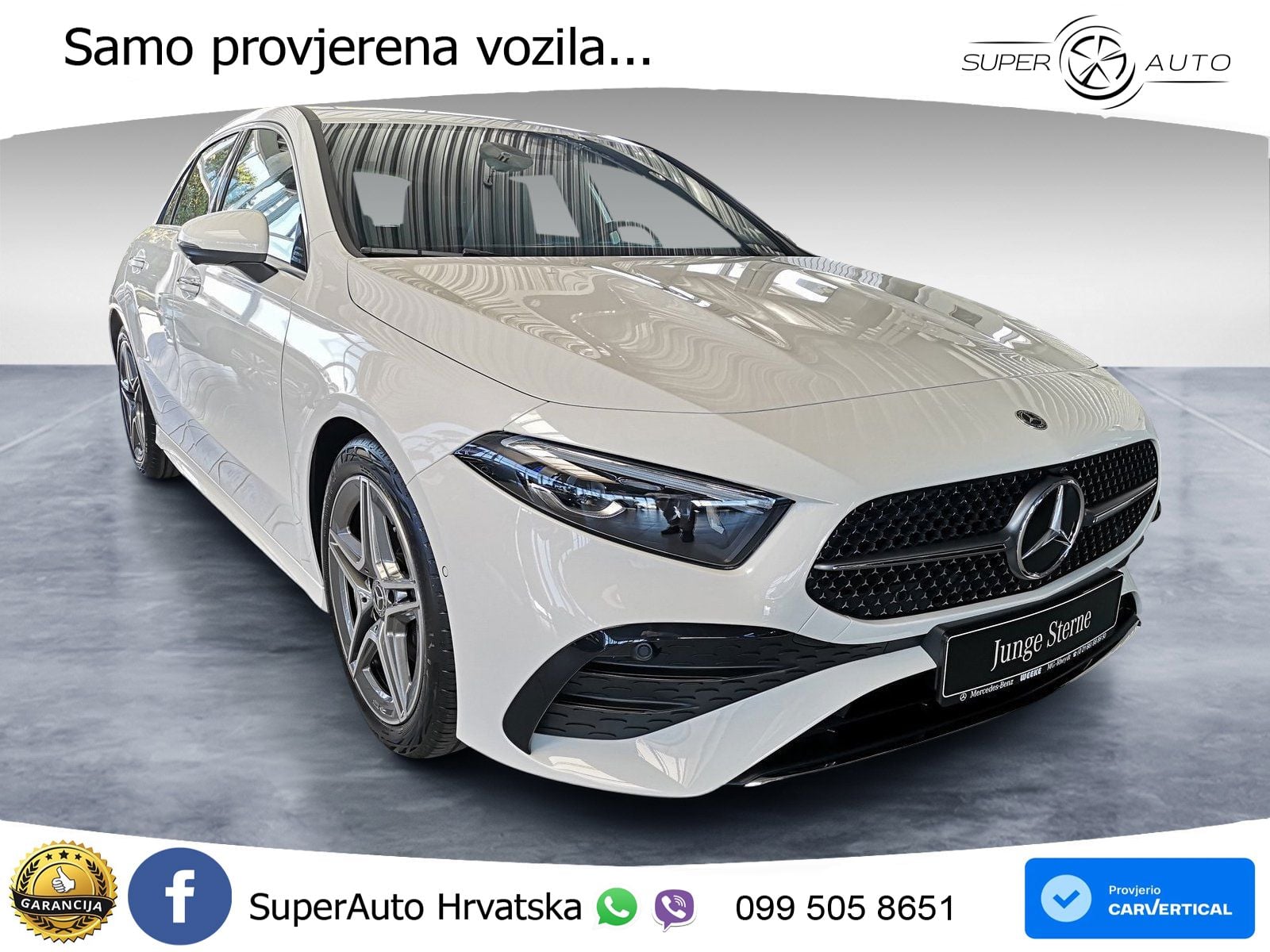 Mercedes-Benz A 180 7G-DCT AMG LED+GR SJED+ACC