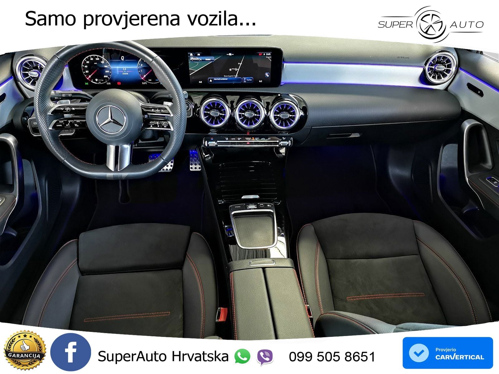 Mercedes-Benz A 180 7G-DCT AMG LED+GR SJED+ACC