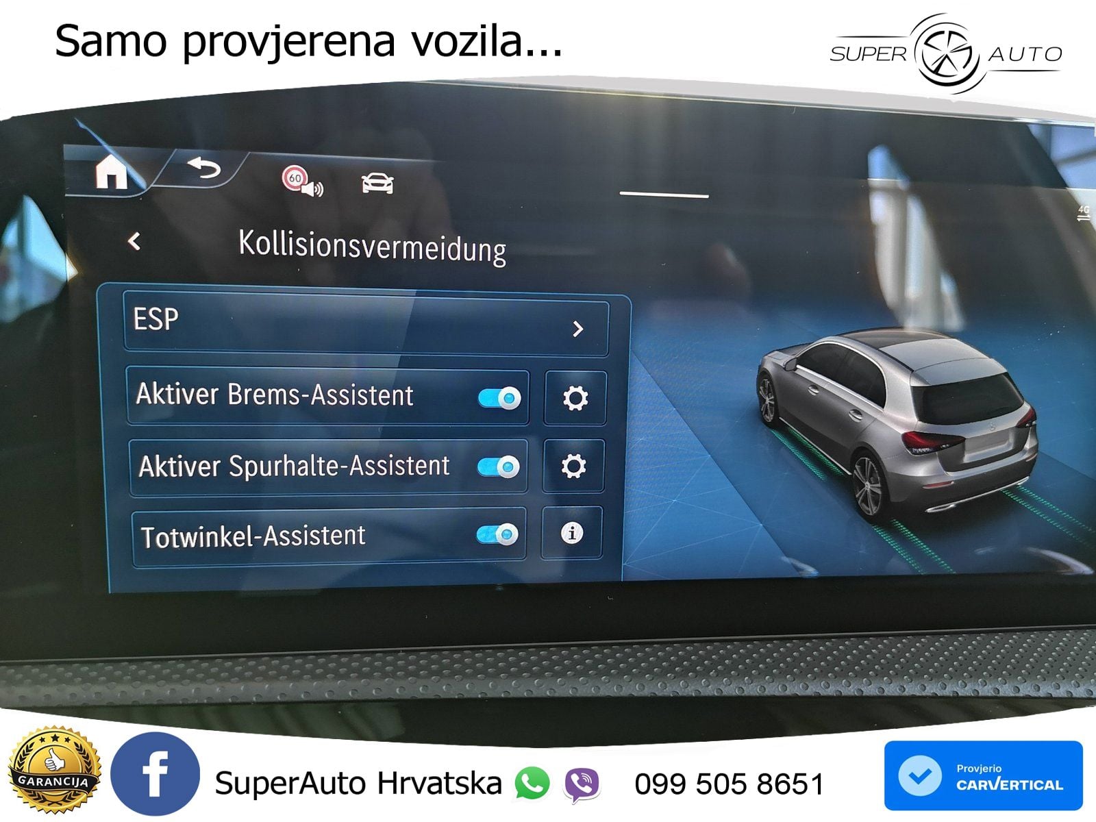 Mercedes-Benz A 180 7G-DCT AMG LED+GR SJED+ACC