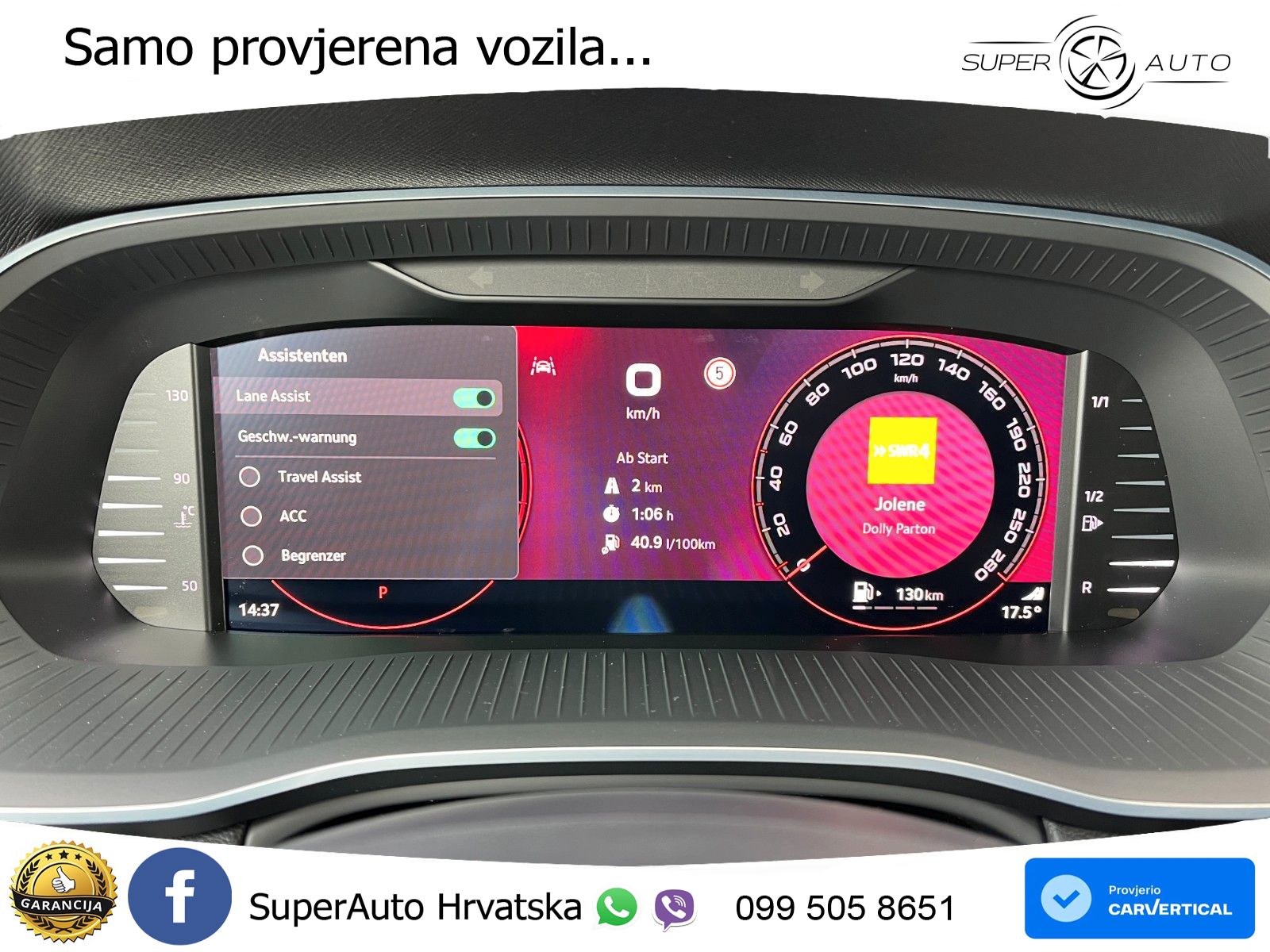Škoda Octavia Combi RS 2.0 TSI (265 KS) DSG MATRIX+GR SJED+KAM