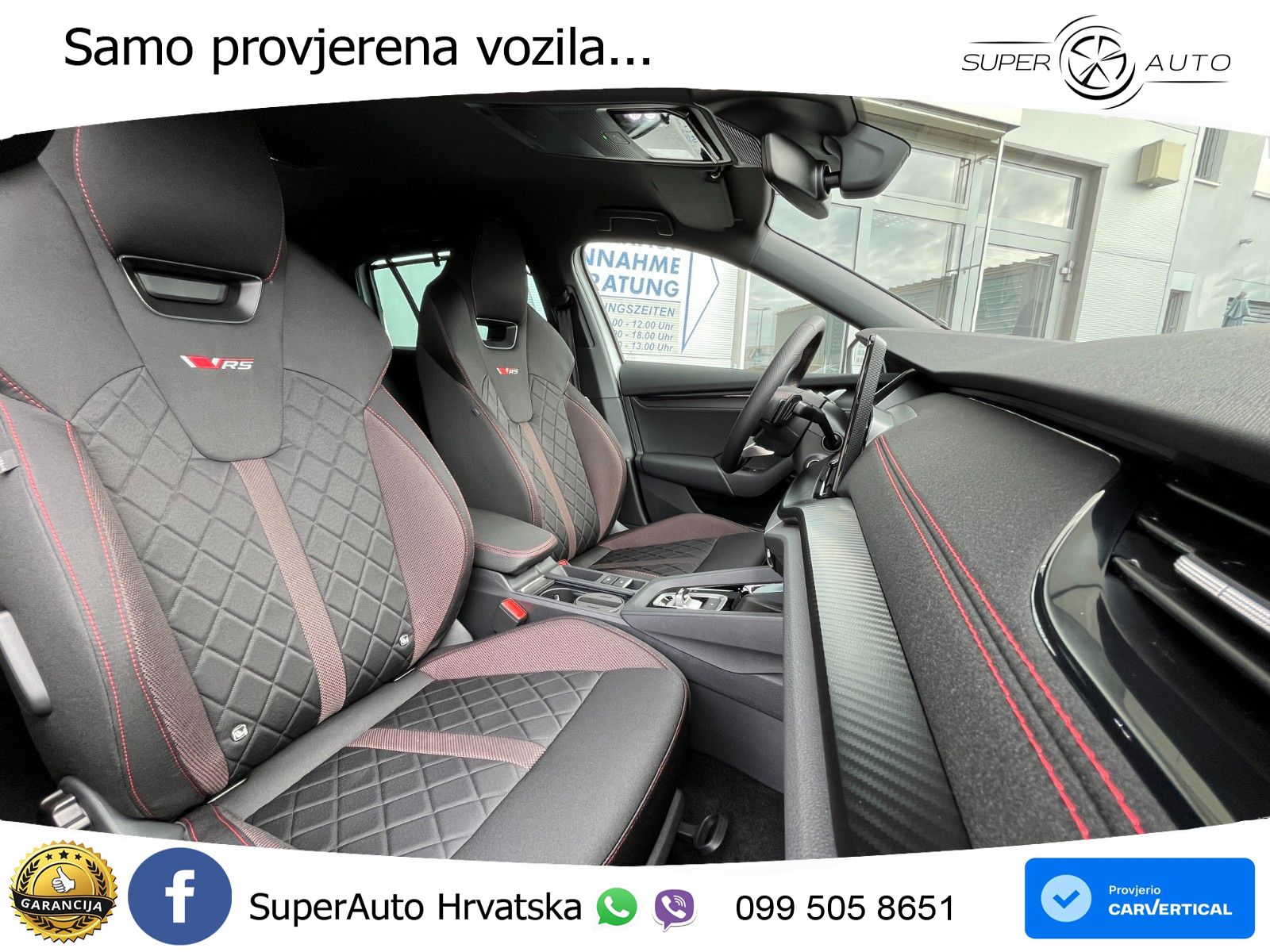 Škoda Octavia Combi RS 2.0 TSI (265 KS) DSG MATRIX+GR SJED+KAM