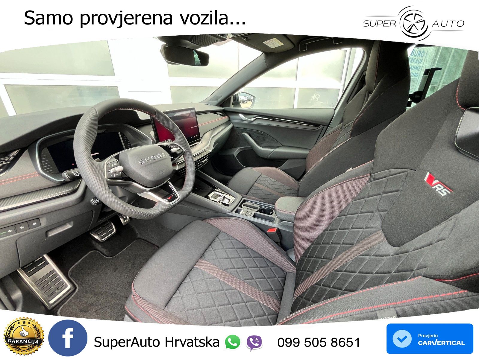 Škoda Octavia Combi RS 2.0 TSI (265 KS) DSG MATRIX+GR SJED+KAM