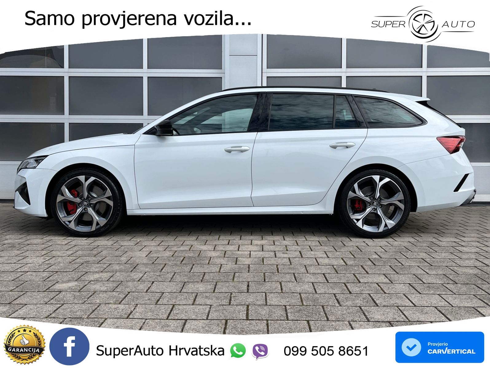 Škoda Octavia Combi RS 2.0 TSI (265 KS) DSG MATRIX+GR SJED+KAM