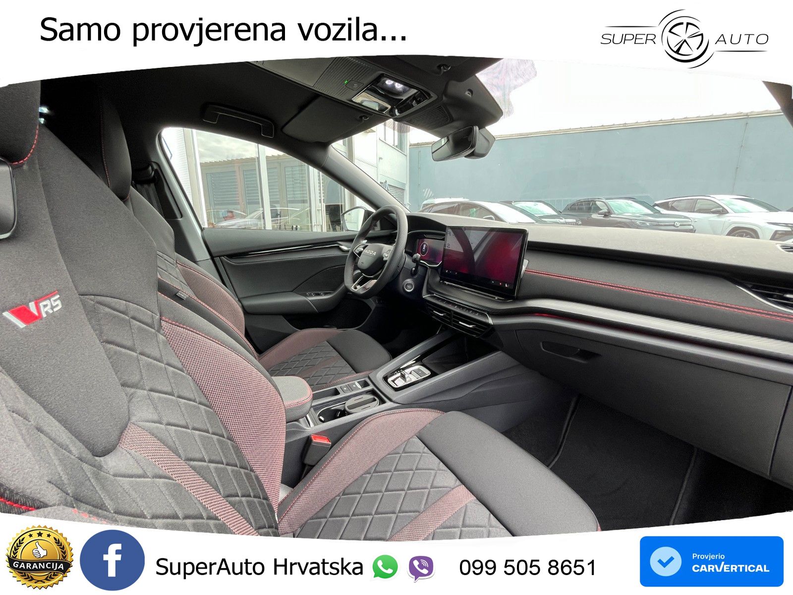 Škoda Octavia Combi RS 2.0 TSI (265 KS) DSG MATRIX+GR SJED+KAM