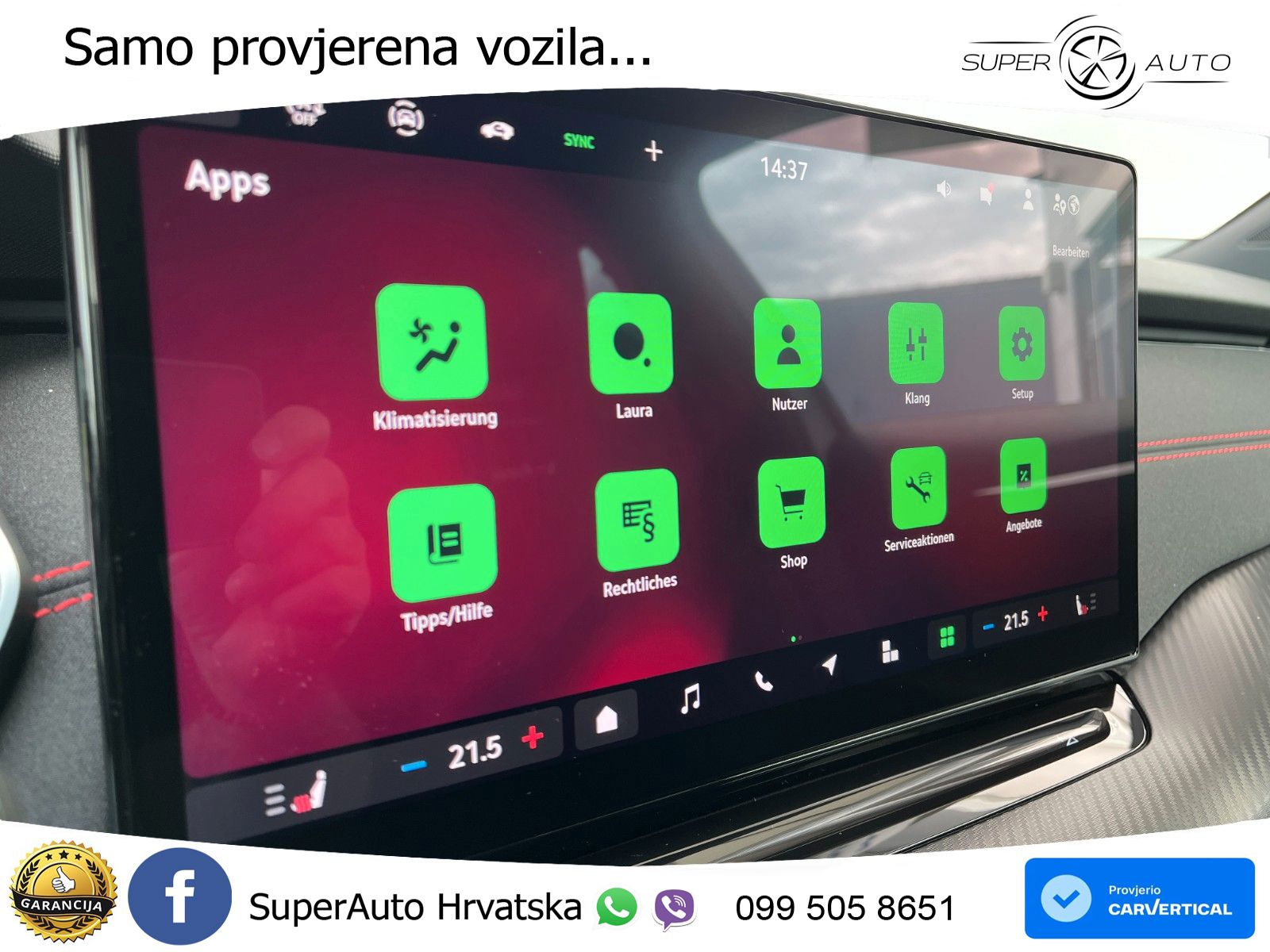 Škoda Octavia Combi RS 2.0 TSI (265 KS) DSG MATRIX+GR SJED+KAM
