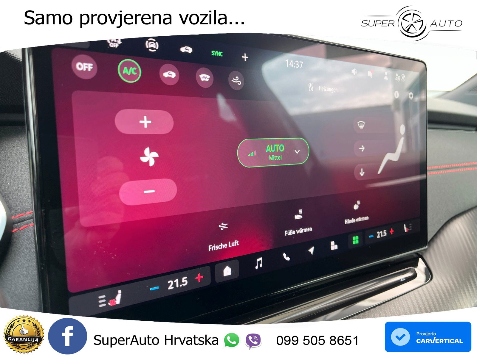 Škoda Octavia Combi RS 2.0 TSI (265 KS) DSG MATRIX+GR SJED+KAM