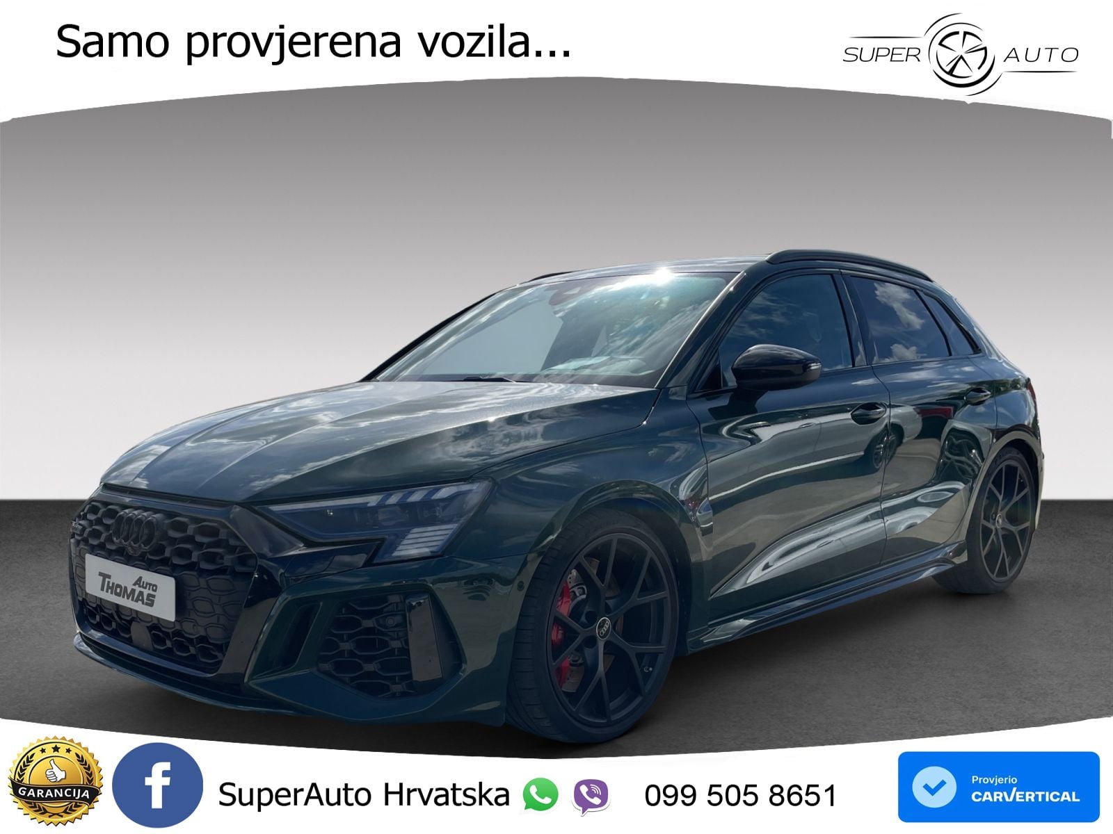 Audi RS3 Sedan 2.5 TFSI (400 KS) quattro S tronic