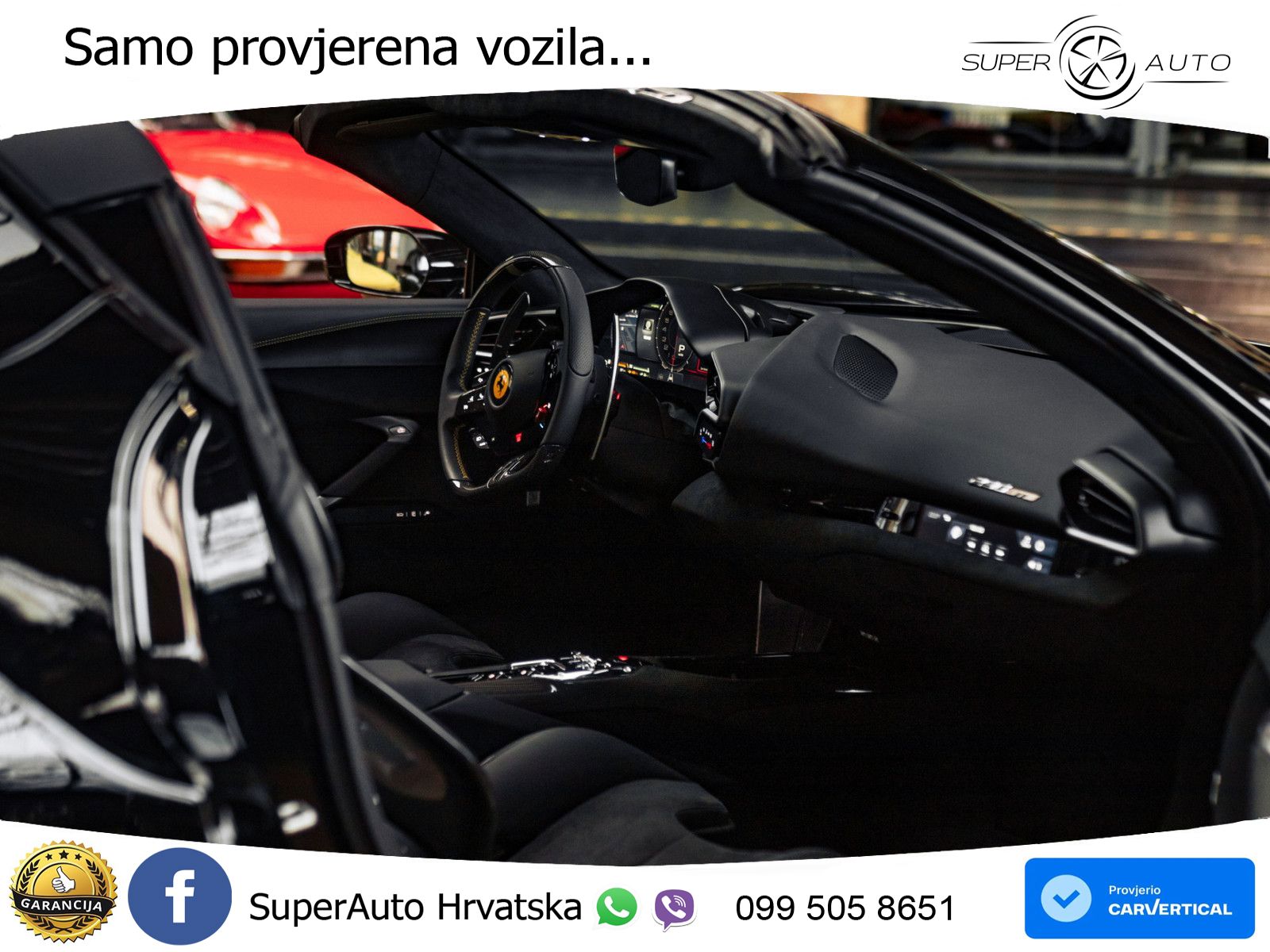 Ferrari 296 GTS 3.0 V6 (830 KS) F1 DCT
