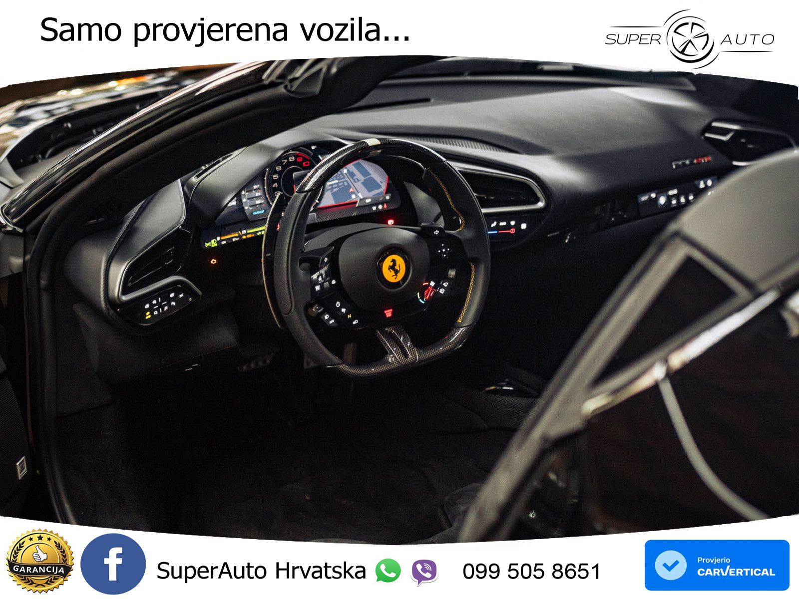 Ferrari 296 GTS 3.0 V6 (830 KS) F1 DCT