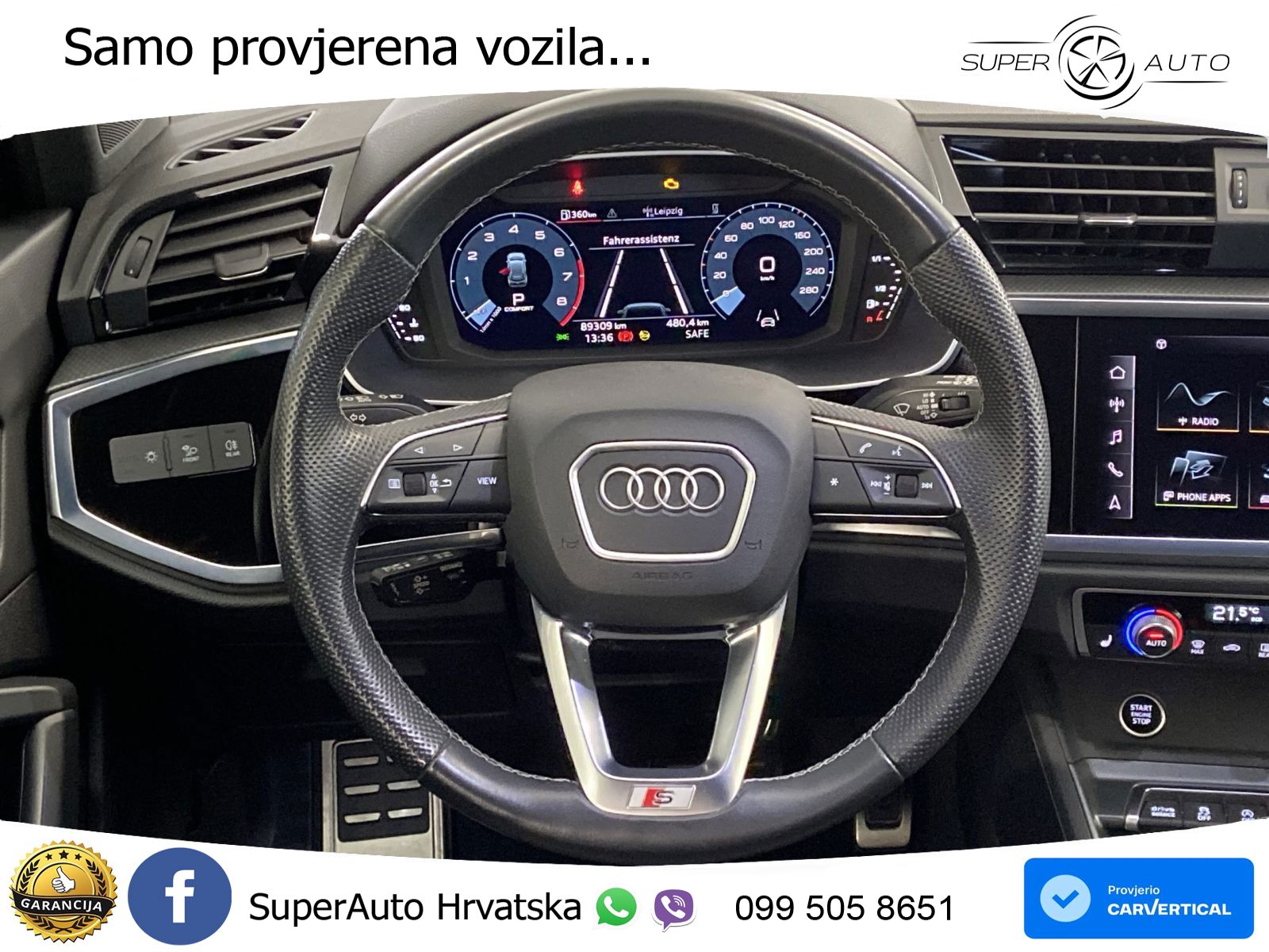 Audi Q3 35 TFSI (150 KS) S tronic S line MATRIX+GR SJED+KAM