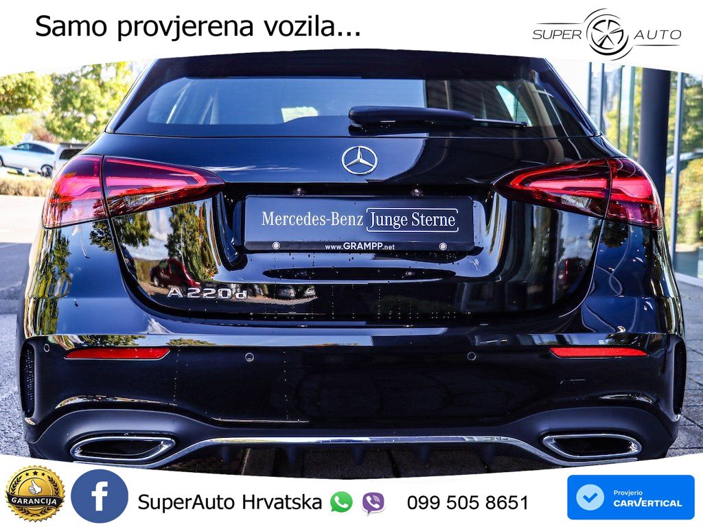 Mercedes-Benz A 220d 8G-DCT AMG LED+GR SJED+ACC