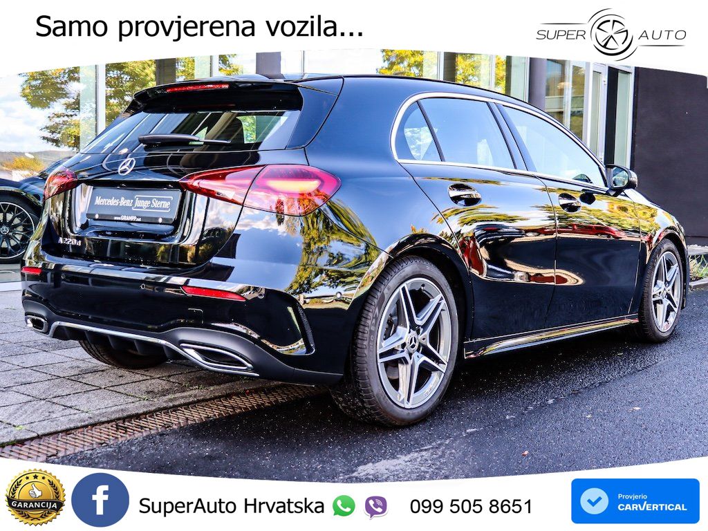 Mercedes-Benz A 220d 8G-DCT AMG LED+GR SJED+ACC