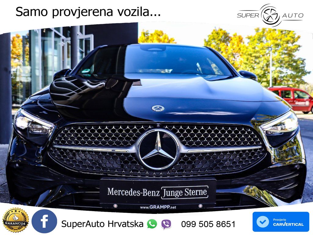 Mercedes-Benz A 220d 8G-DCT AMG LED+GR SJED+ACC