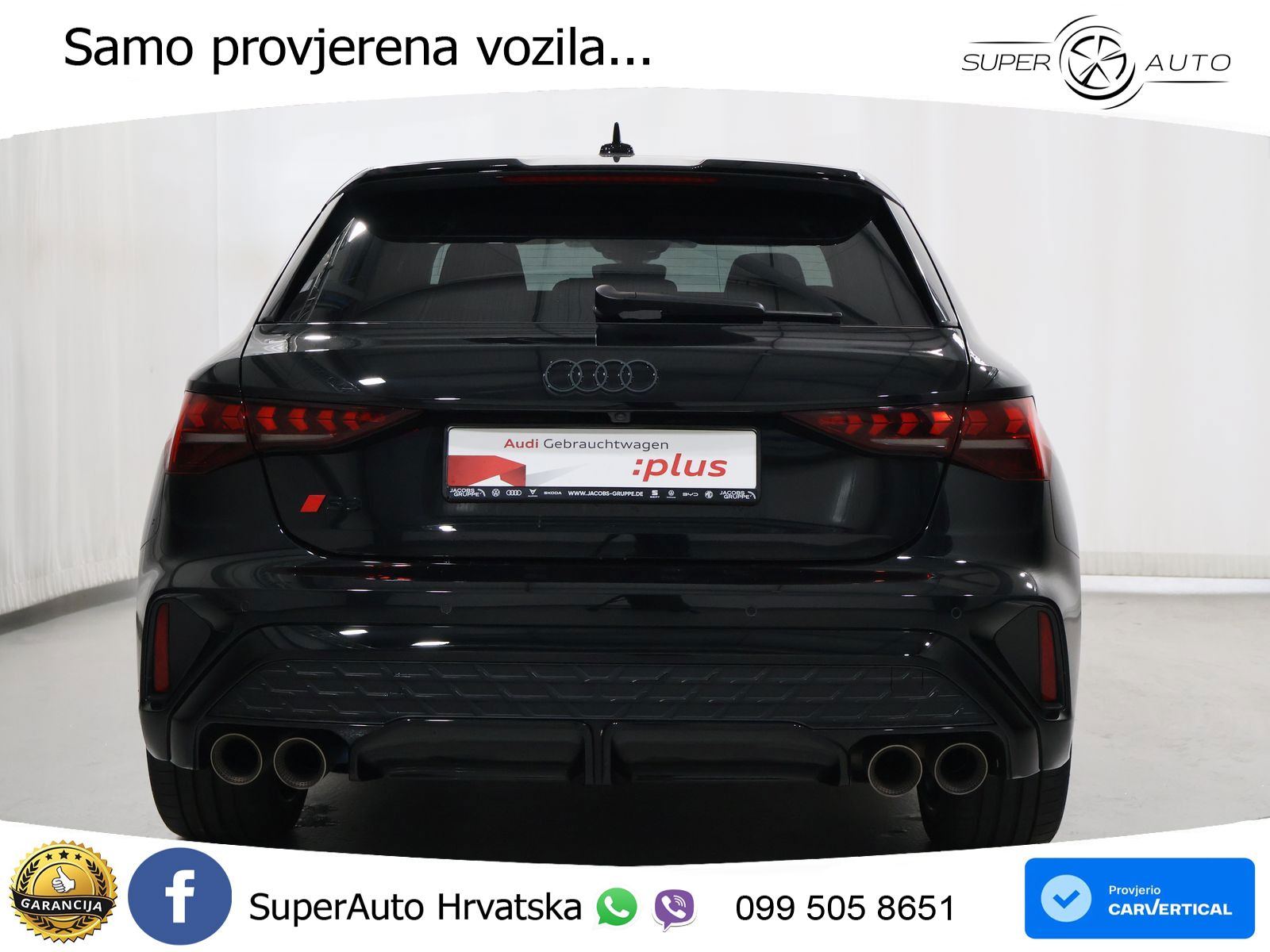 Audi S3 2.0 TFSI (333 KS) quattro S tronic MATRIX+GR SJED+KAM