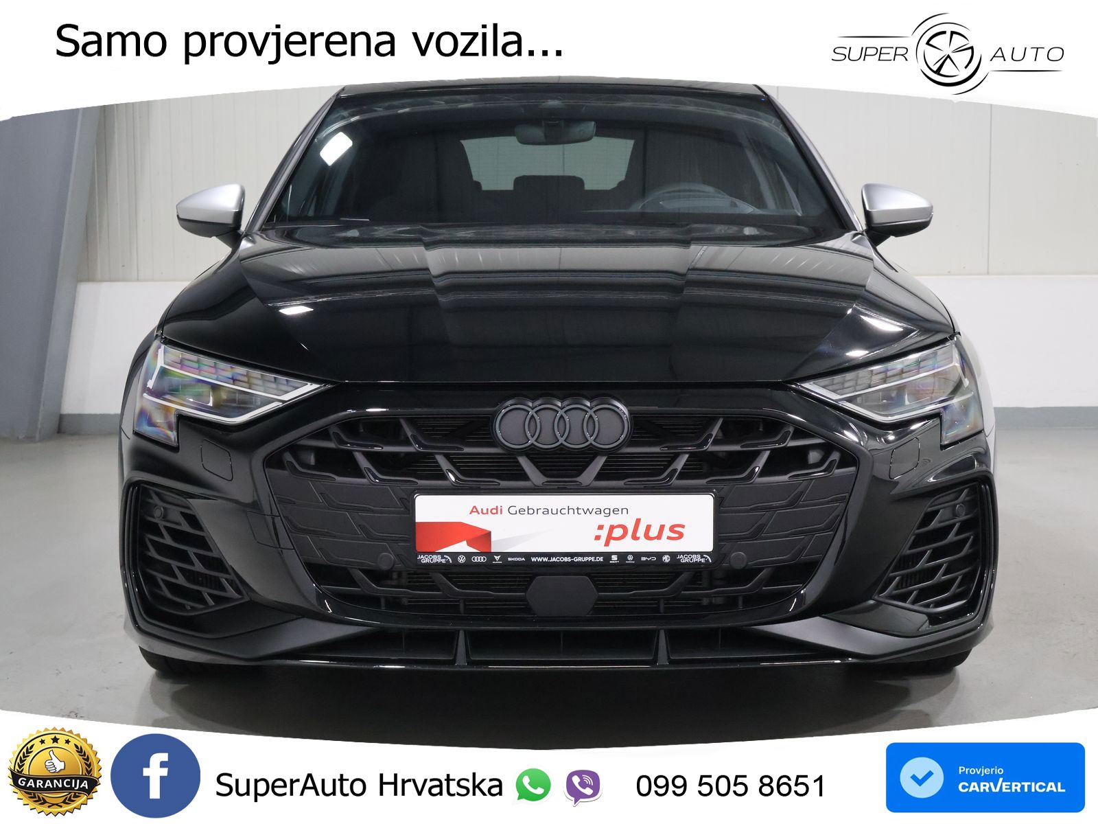 Audi S3 2.0 TFSI (333 KS) quattro S tronic MATRIX+GR SJED+KAM