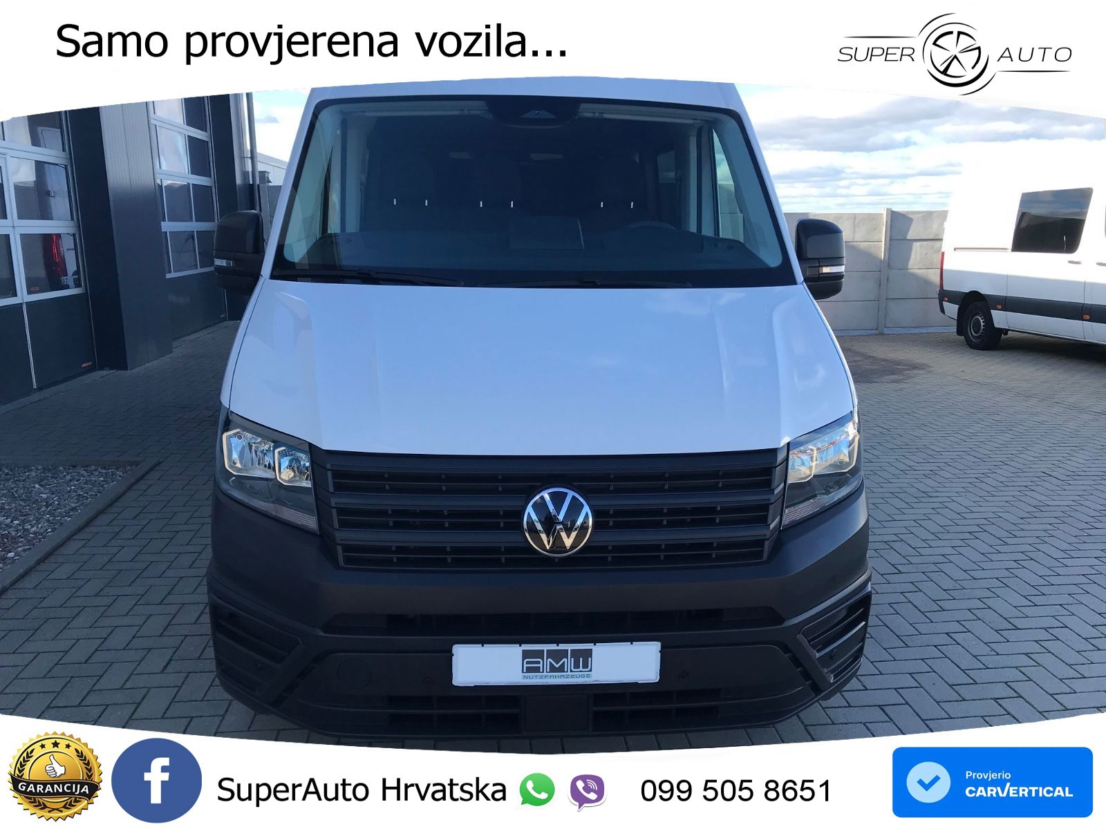 Volkswagen Crafter 35 2.0BI TDI L4  7-SITZE SNOEKS  APP AHK 177 KS