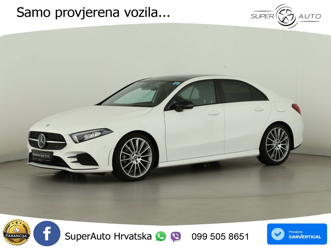 Mercedes-Benz A 200 7G-DCT AMG LED+GR SJED+ACC