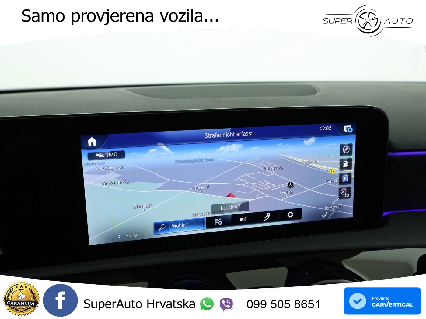 Mercedes-Benz A 200 7G-DCT AMG LED+GR SJED+ACC