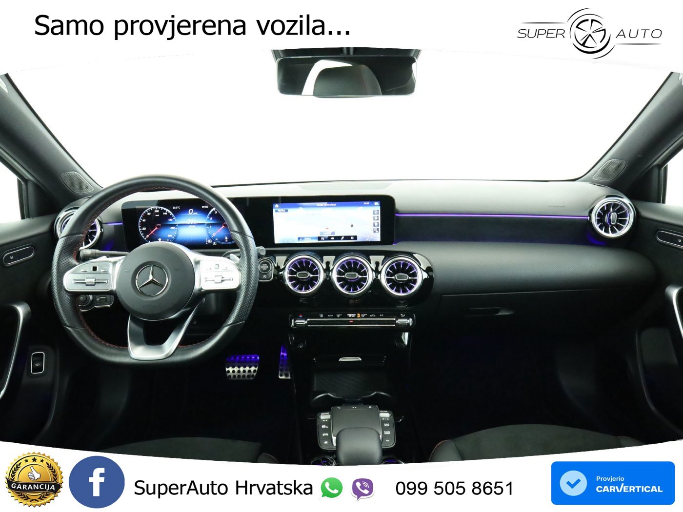 Mercedes-Benz A 200 7G-DCT AMG LED+GR SJED+ACC