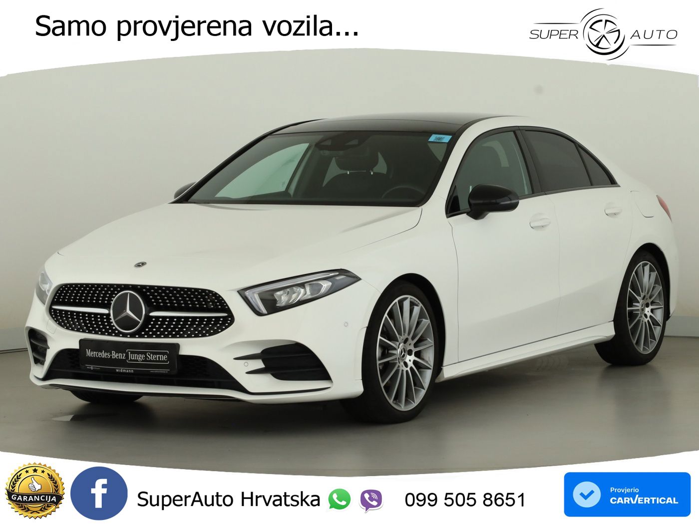 Mercedes-Benz A 200 7G-DCT AMG LED+GR SJED+ACC