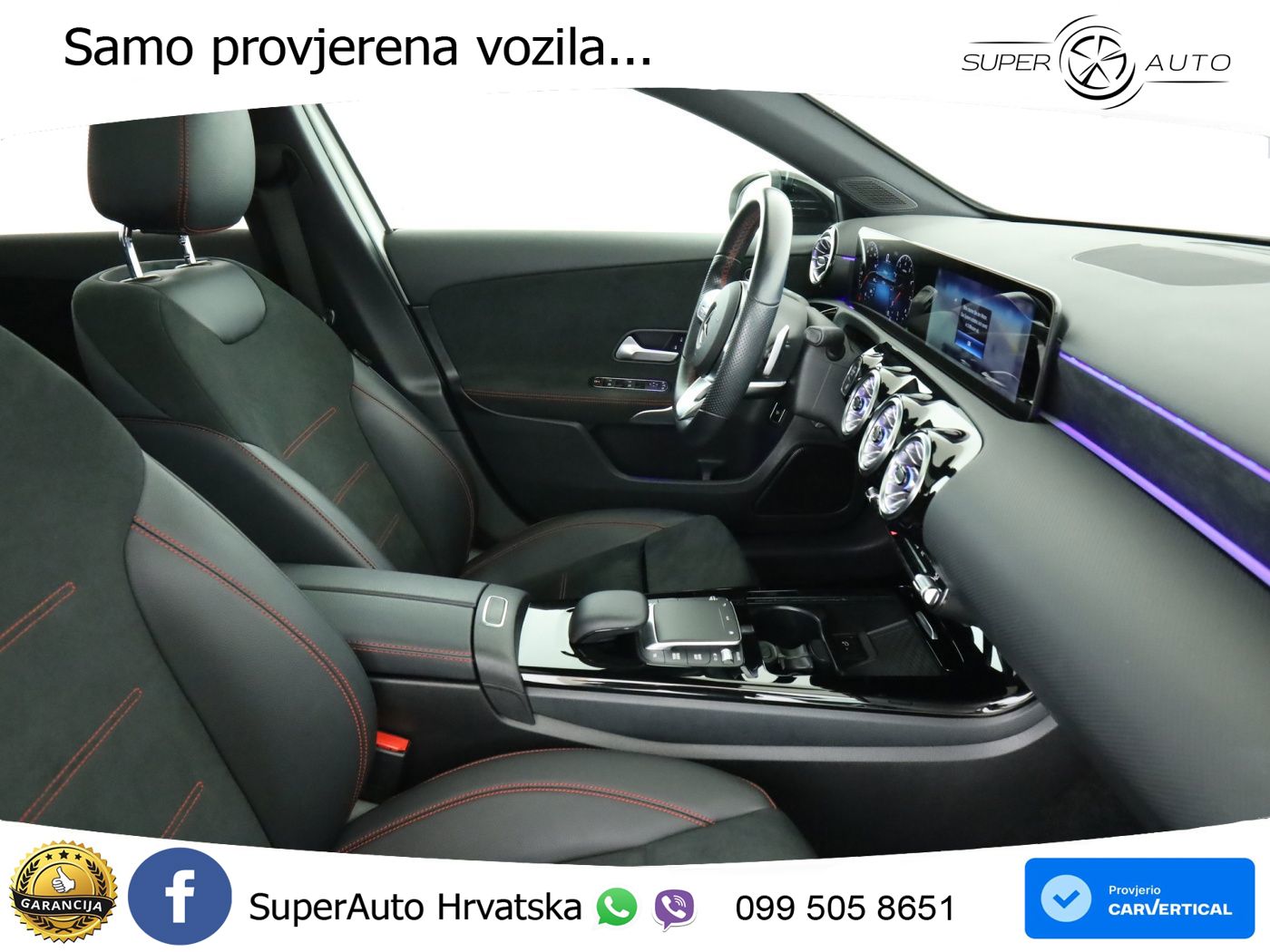 Mercedes-Benz A 200 7G-DCT AMG LED+GR SJED+ACC