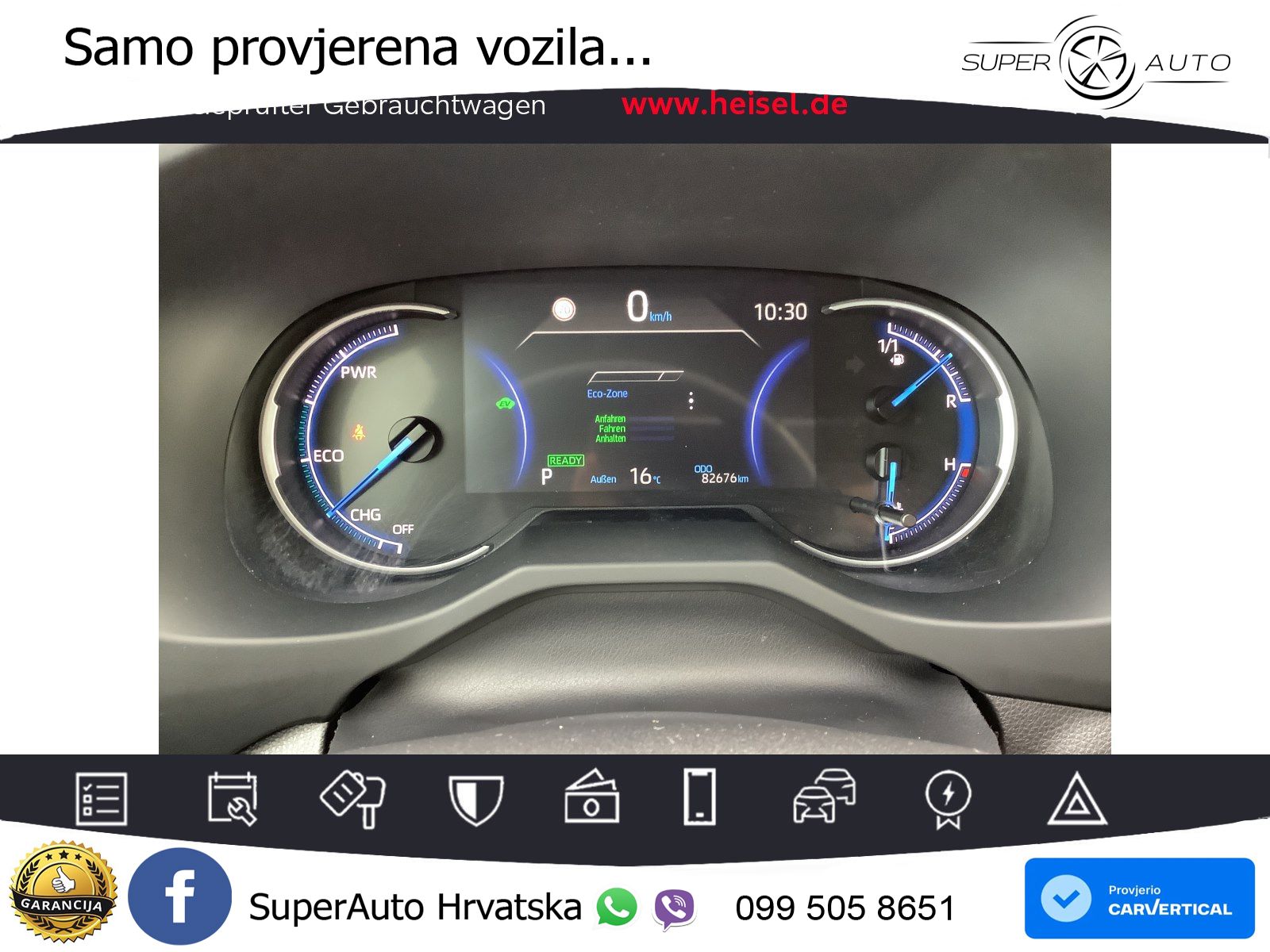 Toyota RAV4 2.5 (218 KS) Hybrid e-CVT