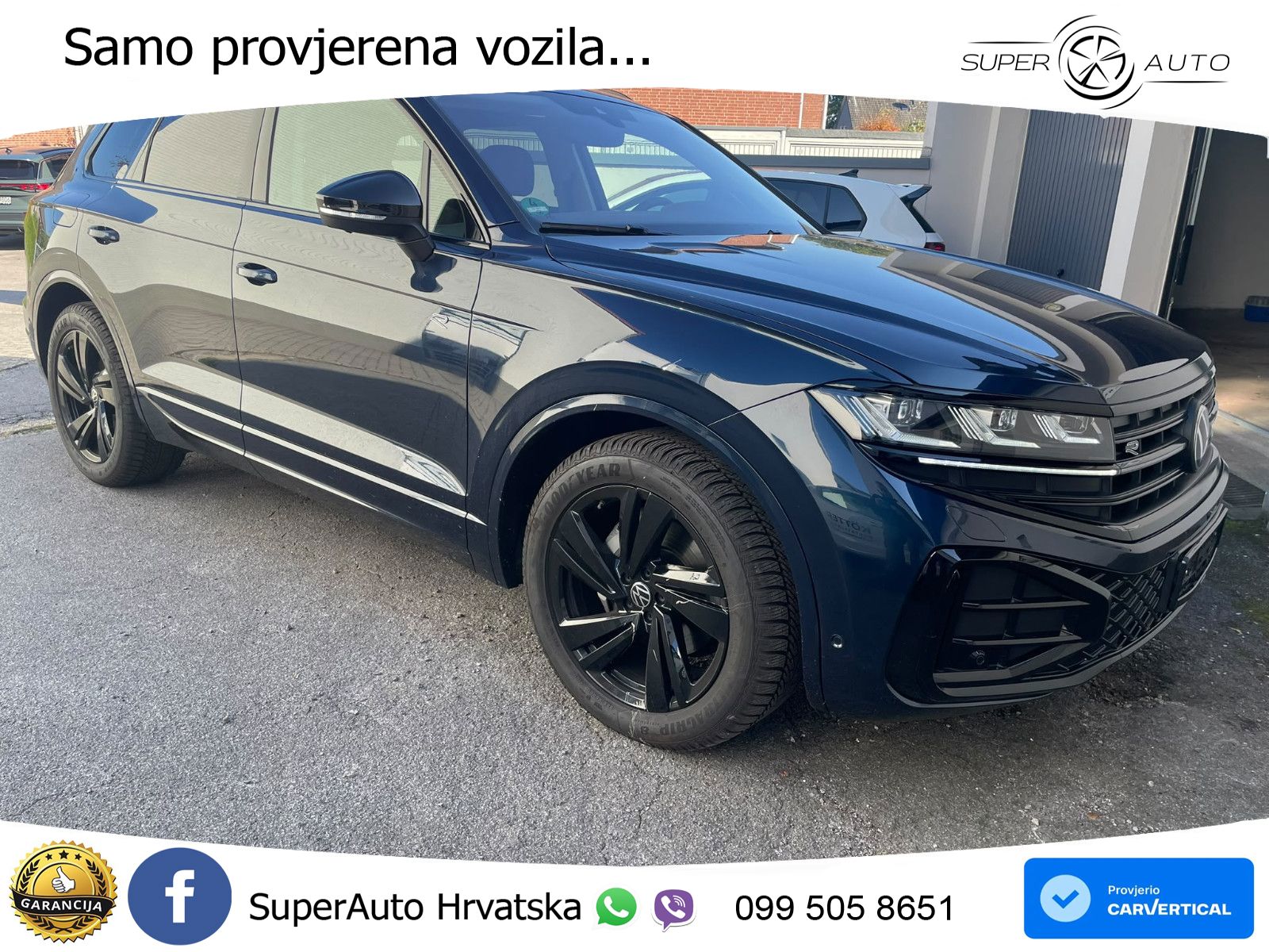 Volkswagen Touareg 3.0 V6 TDI (286 KS) 4MOTION Tiptronic R-Line LED+GR SJED+ACC