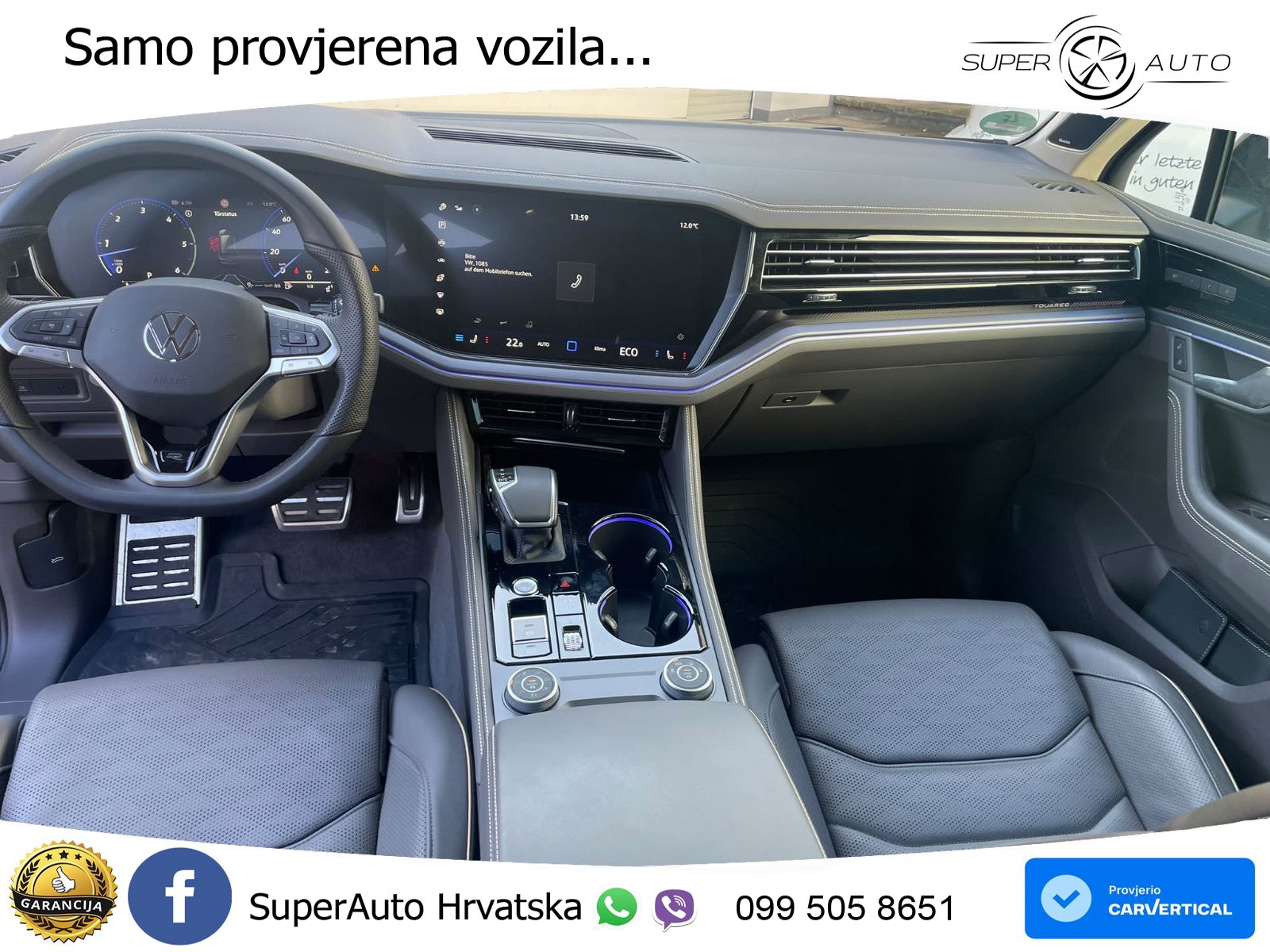 Volkswagen Touareg 3.0 V6 TDI (286 KS) 4MOTION Tiptronic R-Line LED+GR SJED+ACC