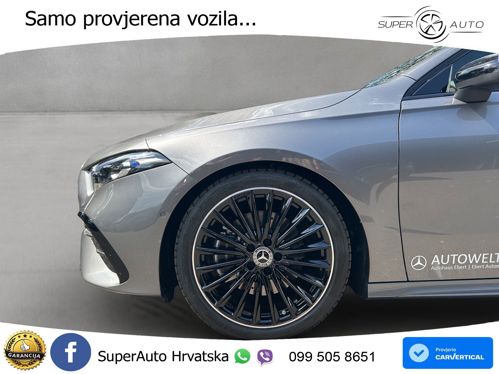 Mercedes-Benz A 220d 8G-DCT AMG LED+GR SJED+ACC