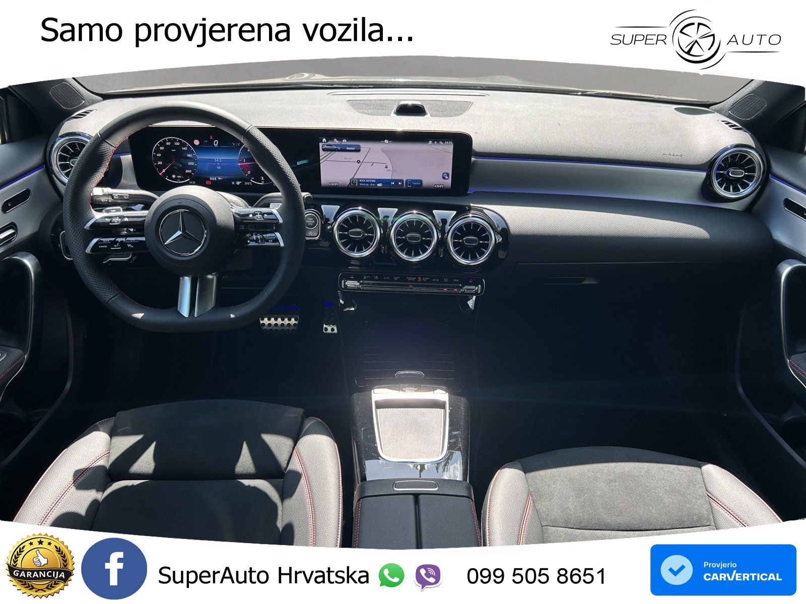 Mercedes-Benz A 220d 8G-DCT AMG LED+GR SJED+ACC