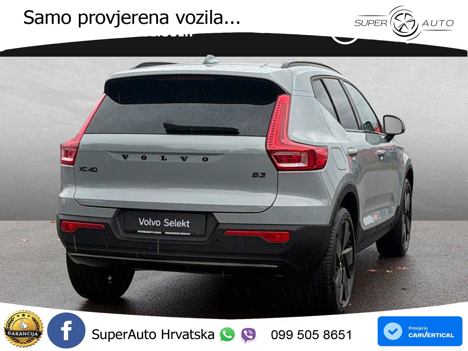 Volvo XC40 2.0 B3 163 KS Automatic LED+GR SJED+ACC