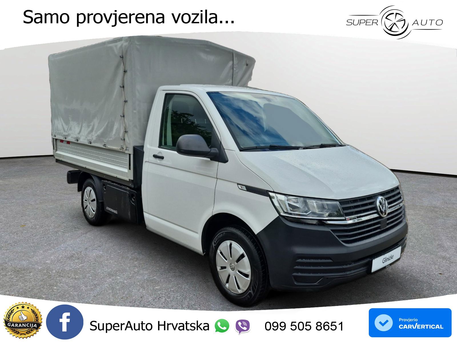 Volkswagen Transporter andere Pritsche + Plane 4MOTION 150 KS