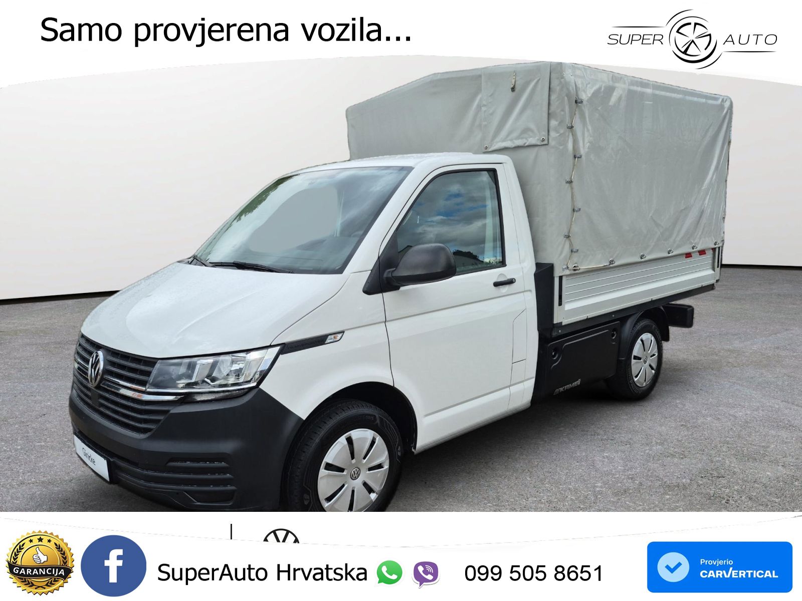 Volkswagen Transporter andere Pritsche + Plane 4MOTION 150 KS