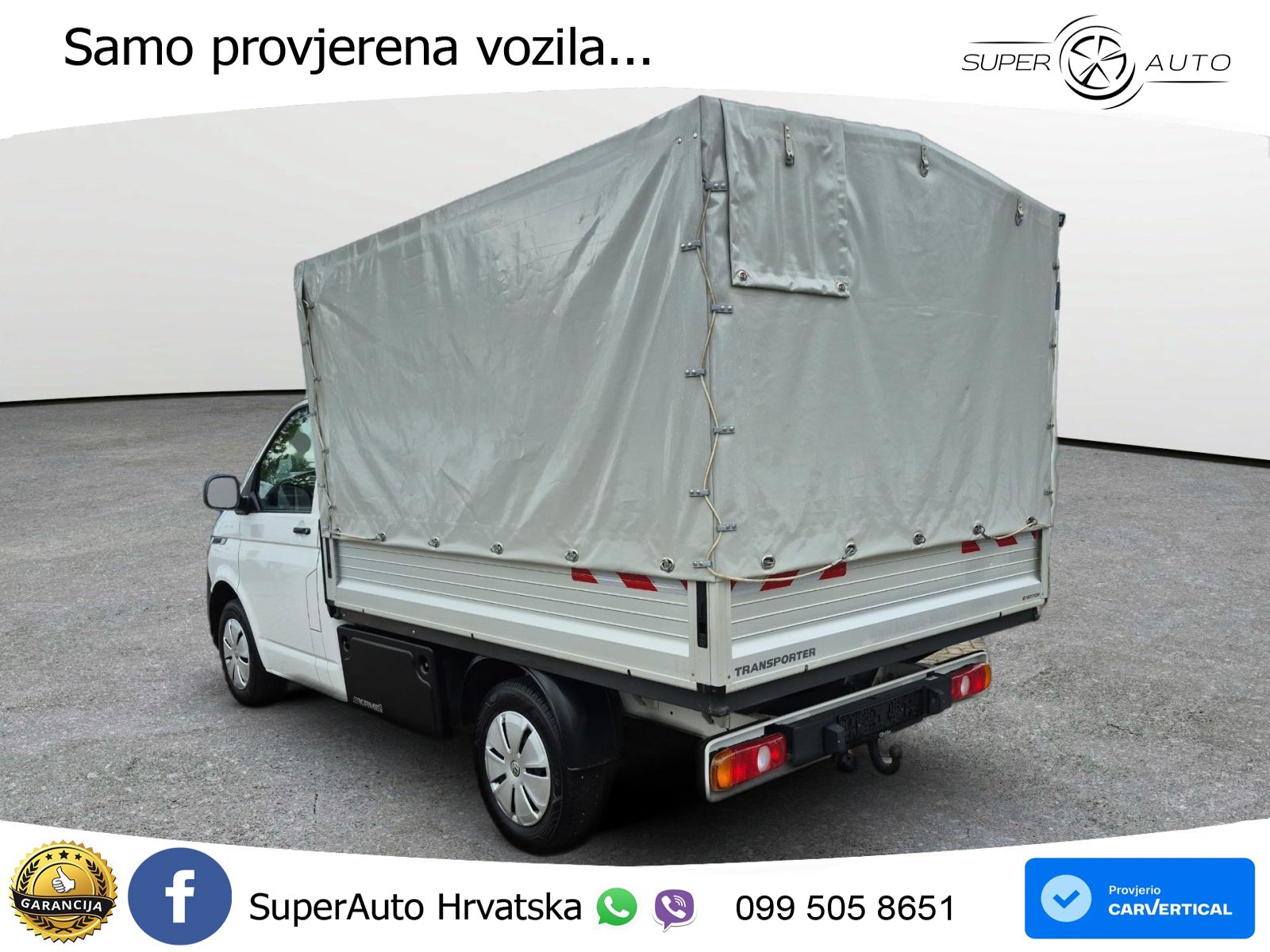 Volkswagen Transporter andere Pritsche + Plane 4MOTION 150 KS